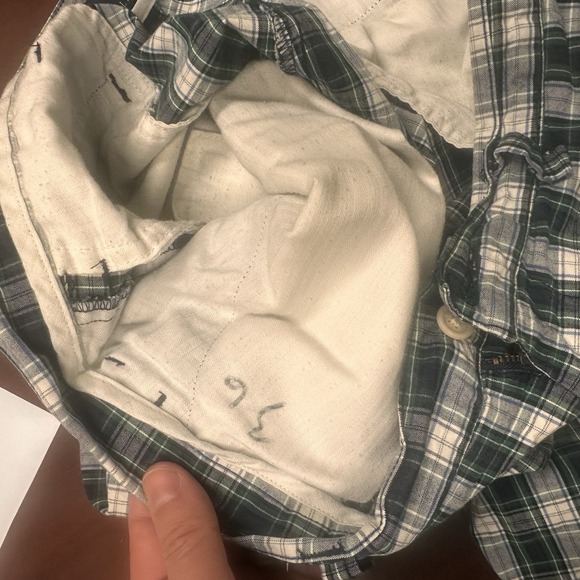 Polo Ralph Lauren Shorts Mens Size 34 Chino Plaid Golf Streetwear Cotton Preppy - Picture 6 of 8